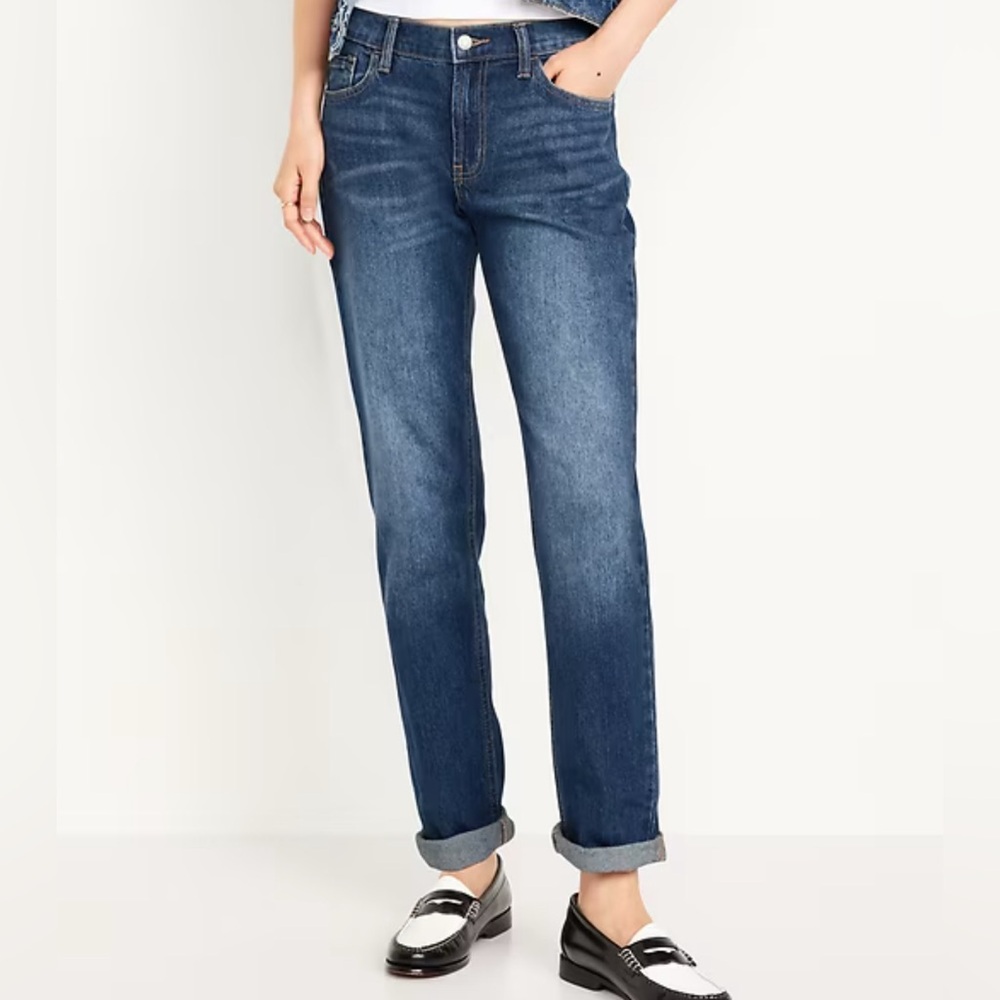 NWT OLD NAVY Wow Boyfriend mid rise jeans size women’s 20